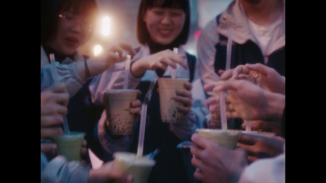 Video Reference: People, Snapshot, Finger, Fun, Hand, Mouth, Human, Alcohol, Cool, Smile