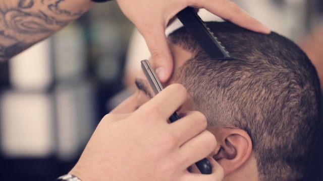 Video Reference: hair, eyebrow, nail, hairstyle, forehead, finger, hand, chin, black hair, facial hair