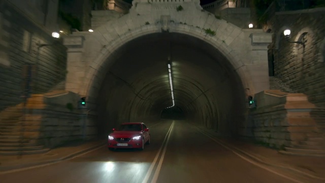 Video Reference: Tunnel, Road, Mode of transport, Lane, Infrastructure, Thoroughfare, Subway, Fixed link, Architecture, Road trip