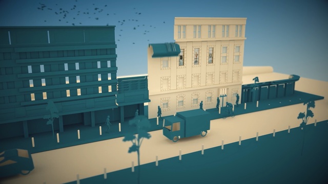 Video Reference: Blue, Architecture, Building, City