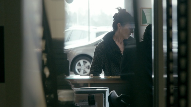 Video Reference: Snapshot, Standing, Window, Photography, Glass, Black hair, Person