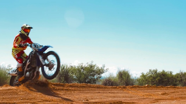 Video Reference: Land vehicle, Motocross, Vehicle, Freestyle motocross, Motorcycling, Motorcycle, Soil, Off-roading, Racing, Desert racing