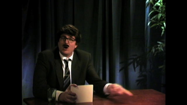 Video Reference: Public speaking, Speech, Suit, Gentleman, Male, Conversation, Formal wear, Fun, White-collar worker, Event, Person