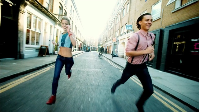 Video Reference: photograph, photography, fun, recreation, physical exercise, road, girl, street, leisure, joint, Person