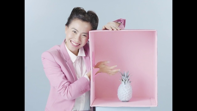 Video Reference: Pink, Photograph, Photography, Smile, Happy, Sitting, Formal wear, Furniture, Child