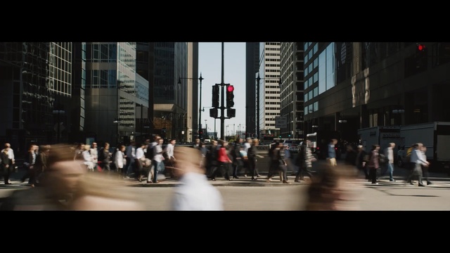 Video Reference: urban area, metropolis, city, pedestrian, crowd, infrastructure, mode of transport, downtown, street, metropolitan area, Person