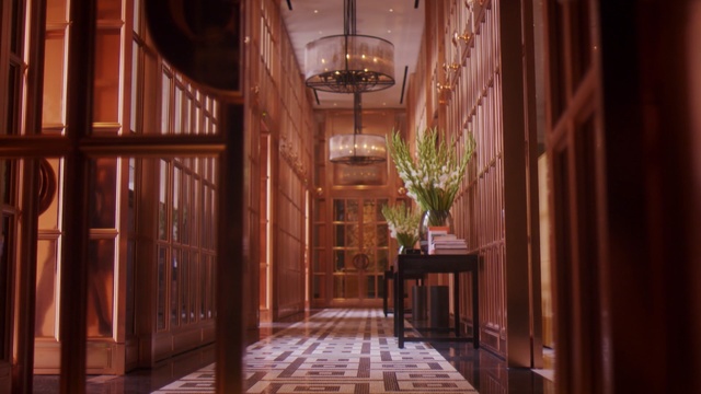 Video Reference: lobby, interior design, wood, home, window, estate, hall, door