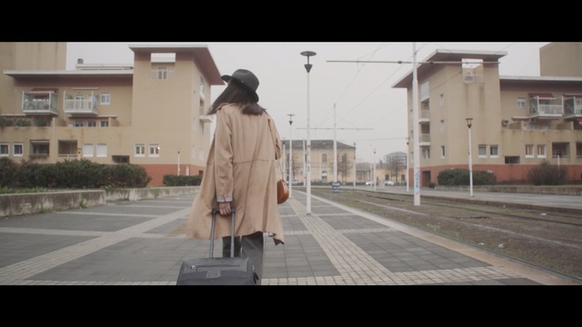 Video Reference: road, infrastructure, snapshot, vehicle, street, girl, pedestrian, screenshot