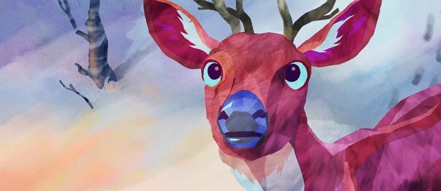 Video Reference: art, reindeer, deer, watercolor paint, painting, antler, illustration, acrylic paint, snout, modern art