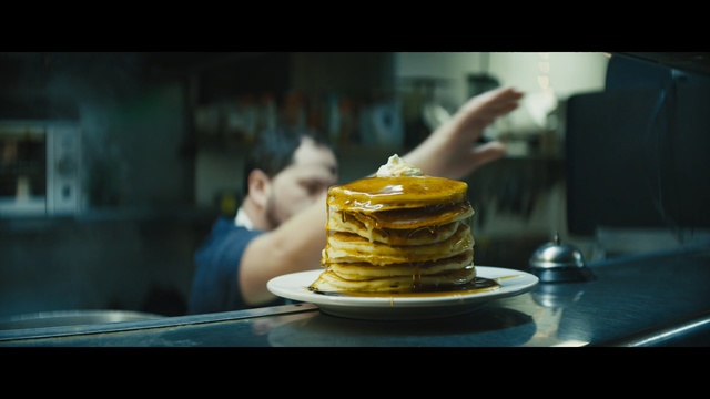 Video Reference: Food, Dish, Yellow, Pancake, Breakfast, Cuisine, Ingredient, Dessert, Sweetness, Junk food