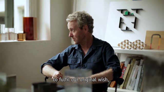 Video Reference: Room, Art, Sitting, Furniture, Interior design, Conversation