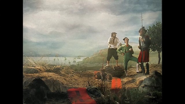 Video Reference: sky, tree, photography, screenshot, landscape, cloud, girl, rock, grass, fun