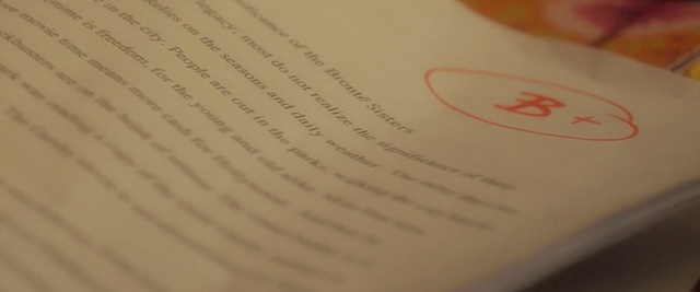 Video Reference: text, close up, font, finger, writing, paper