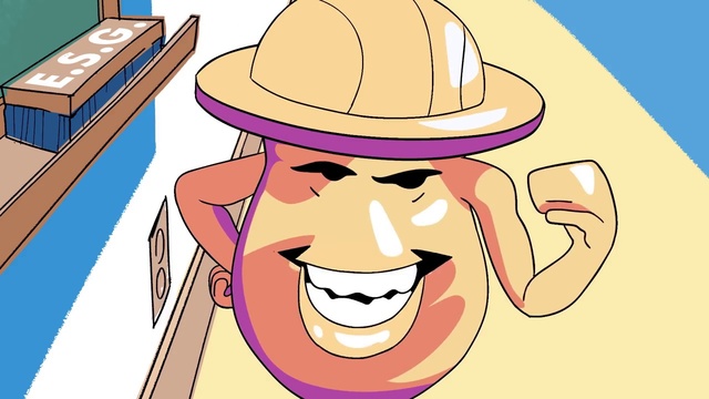 Video Reference: Cartoon, Hat, Nose, Cheek, Fun, Illustration, Headgear, Line, Smile, Eyewear