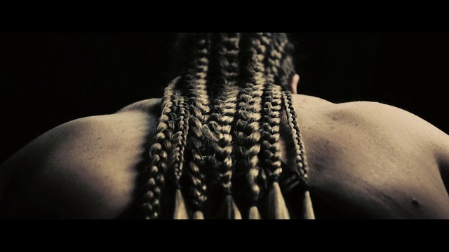 Video Reference: Hair, Black, Hairstyle, Cornrows, Back, Shoulder, Braid, Black-and-white, Neck, Hand