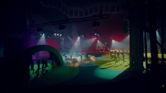 Video Reference: Light, Stage, Lighting, Night, Architecture, Design, Performance, Magenta, Technology, Adaptation