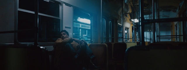 Video Reference: Transport, Snapshot, Passenger, Darkness, Night, Public transport, Sitting, Midnight