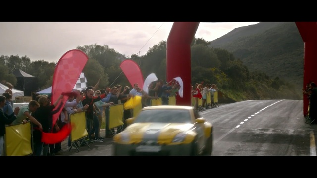 Video Reference: car, vehicle, mode of transport, road, recreation, world, race, sky