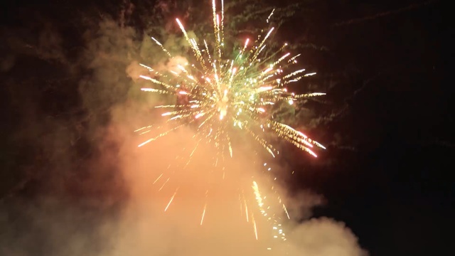 Video Reference: fireworks, event, explosive material, sky, new year's eve, fête, darkness, public event, night, diwali