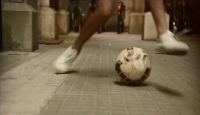 Video Reference: Soccer ball, Ball, Football, Soccer, Freestyle football, Sports equipment, Foot, Flooring, Street stunts, Person