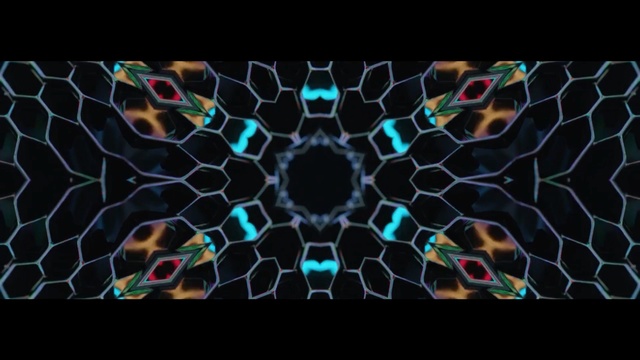 Video Reference: Symmetry, Fractal art, Psychedelic art, Pattern, Design, Art, Organism, Kaleidoscope, Electric blue