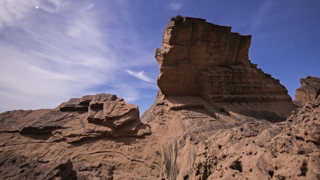 Video Reference: badlands, sky, rock, historic site, formation, wadi, butte, geology, desert, terrain