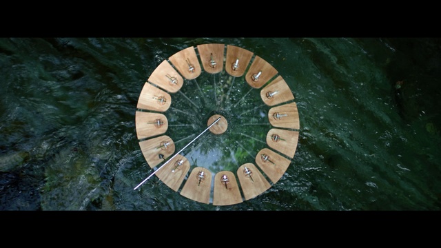 Video Reference: Green, Circle, Organism, Macro photography, Pattern, Art, Person