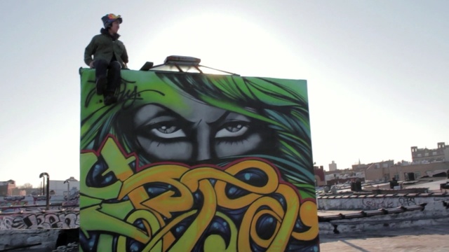 Video Reference: art, street art, mural, graffiti, outdoor structure