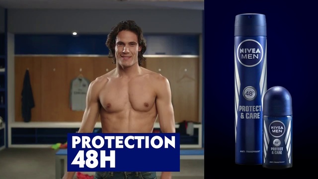 Video Reference: Water, Muscle, Barechested, Bottle, Drink, Arm, Advertising, Deodorant, Room, Chest
