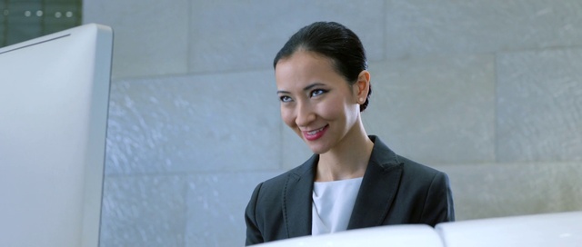 Video Reference: Skin, White-collar worker, Chin, Businessperson, Job, Smile, Employment