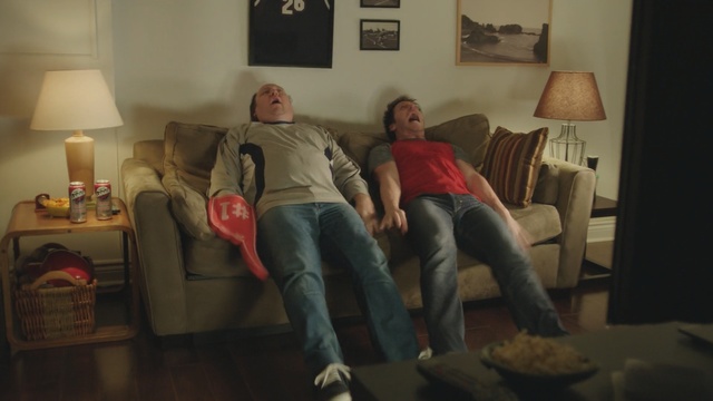 Video Reference: mammal, room, furniture, couch, girl, sitting, fun, house, home, interior design