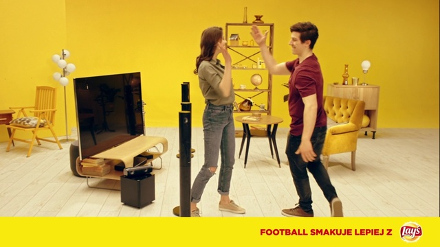 Video Reference: Yellow, Room, Furniture, Performance, Person