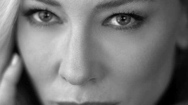 Video Reference: face, eyebrow, person, black and white, beauty, nose, skin, cheek, lip, eye