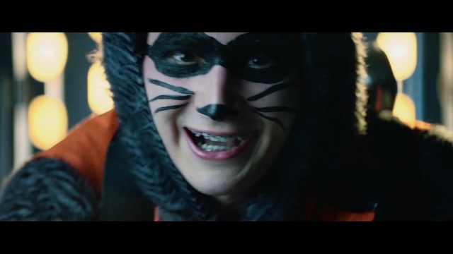 Video Reference: Cool, Smile, Eye, Black hair, Fictional character, Fiction, Mouth, Supervillain, Fun, Photography