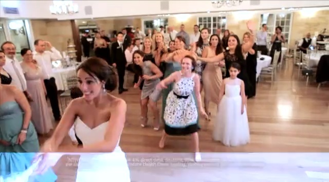 Video Reference: Photograph, Facial expression, Dress, Event, Gown, Wedding dress, Fashion, Bride, Ceremony, Bridal clothing