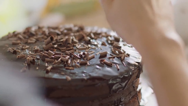 Video Reference: Food, Cake, Dish, Chocolate cake, Cuisine, Dessert, Torte, Chocolate, Buttercream, Baked goods