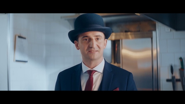Video Reference: Gentleman, White-collar worker, Hat, Suit, Male, Headgear, Fashion accessory, Fun, Formal wear, Fedora, Person