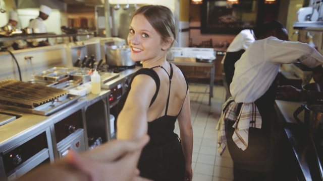 Video Reference: Restaurant, Room, Kitchen, Cooking, Cook, Food, Dress, Cuisine, Person