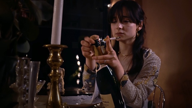 Video Reference: musician, music, performance, darkness, singing, audio, event, girl, Person