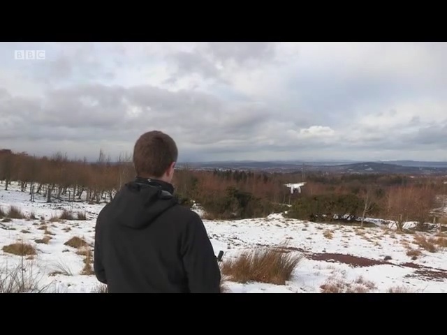 Video Reference: winter, sky, snow, wilderness, tundra, geological phenomenon, freezing, mountain, hill, fell, Person