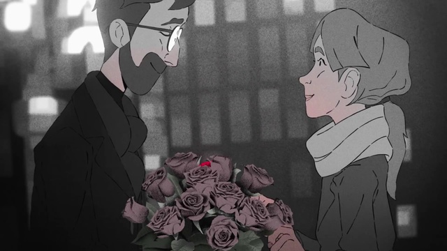Video Reference: Cartoon, Animation, Illustration, Flower, Fictional character, Plant, Anime, Rose family, Rose, Gesture