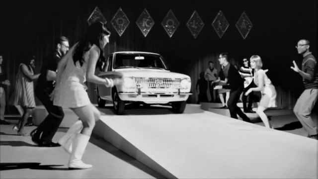 Video Reference: car, auto show, black and white, automotive design, vehicle, beauty, photography, monochrome photography, fashion, monochrome, Person