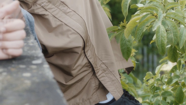 Video Reference: plant, outerwear, tree, jacket