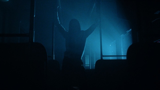 Video Reference: blue, black, darkness, light, stage, snapshot, atmosphere, entertainment, night, event