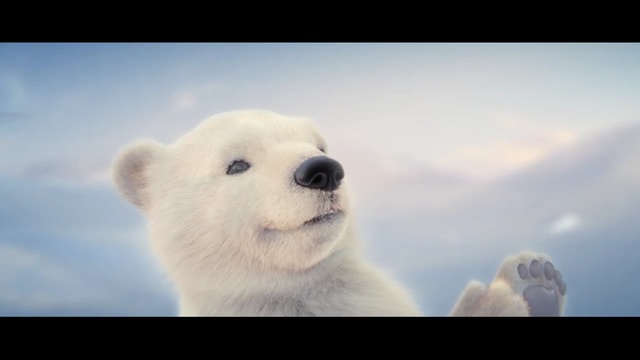 Video Reference: Polar bear, Mammal, Bear, Vertebrate, Sky, Natural environment, Polar bear, Snout, Atmospheric phenomenon, Nose