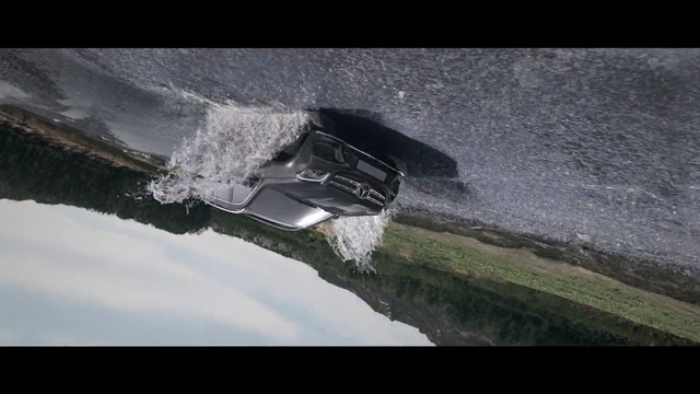 Video Reference: Water, Reflection, Landscape, Automotive exterior, Photography, Terrain, Geological phenomenon, Bumper, Auto part, Vehicle