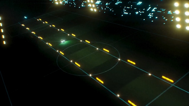 Video Reference: Light, Lighting, Line, Visual effect lighting, Night, Neon, Road, Street light, Space