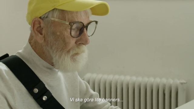 Video Reference: Glasses, Facial hair, Eyewear, Moustache, Headgear, Vision care, Beard, Gentleman