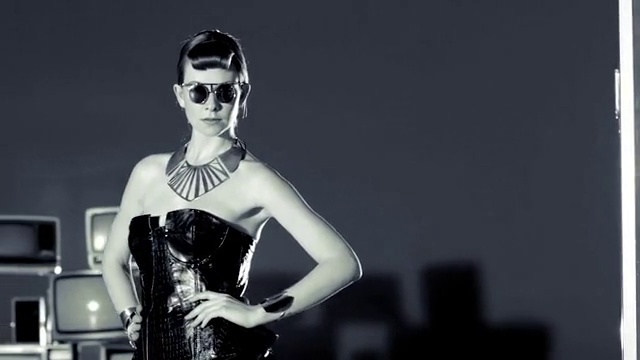 Video Reference: Eyewear, Fashion model, Black-and-white, Fashion, Beauty, Sunglasses, Photography, Dress, Photo shoot, Monochrome