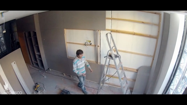 Video Reference: room, snapshot, photography, ceiling, daylighting, glass, window, stairs, space, house, Person